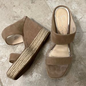 Tan Wedges